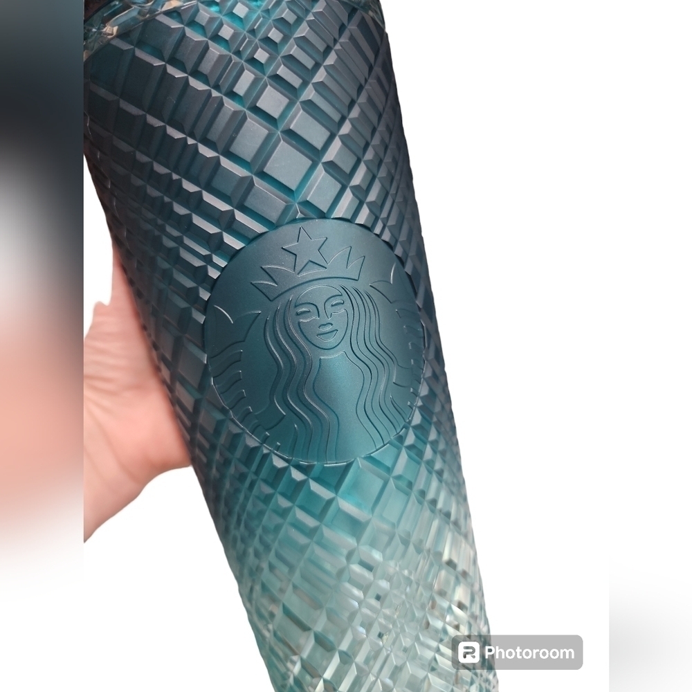 Starbucks Teal Jeweled Tumbler​ - Picture 2 of 9